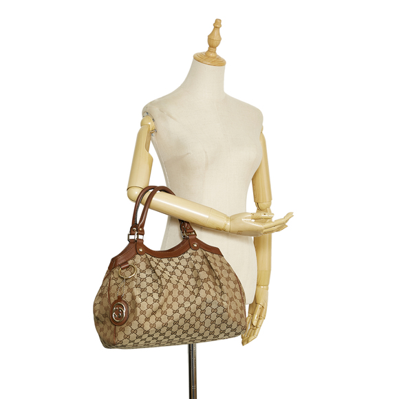 GUCCI GG Canvas Sukey Tote Bag - Picture 9 of 9